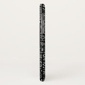 MUSIC-modelwoordwolk Case-Mate iPhone Case (Achterkant/links)