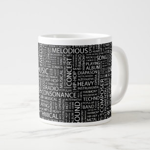 MUSIC-modelwoordwolk Grote Koffiekop