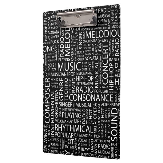 MUSIC-modelwoordwolk Klembord (Links)