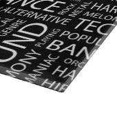 MUSIC-modelwoordwolk Snijplank (Hoek)