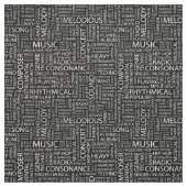 MUSIC-modelwoordwolk Stof (Swatch)