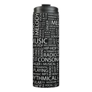 MUSIC-modelwoordwolk Thermosbeker