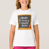 Music Month is voor muzikanten T-shirt (Voorkant)