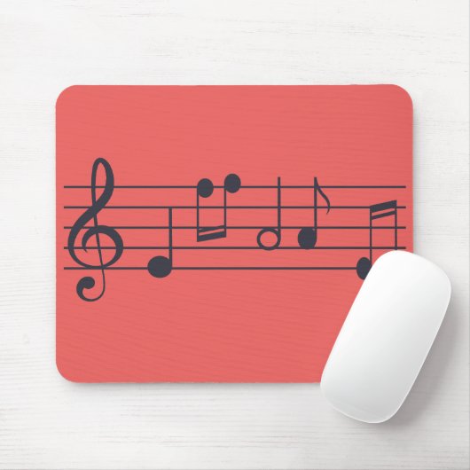 Music Mousepad Muismat (Met muis)
