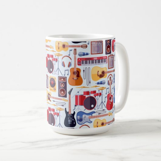 Music Mug Koffiemok (Voorkant rechts)