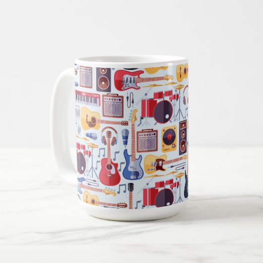 Music Mug Koffiemok (Voorkant links)
