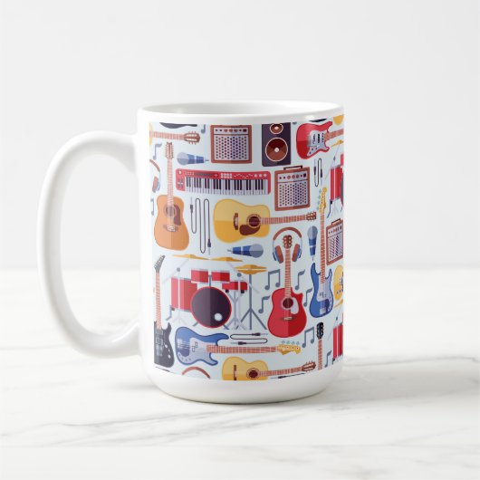 Music Mug Koffiemok (Links)