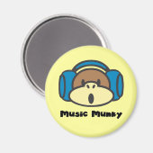 Music Munky Magnet (Voorkant / Achterkant)