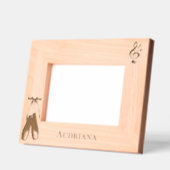 Music Note Ballet Shoes Personalized Gegraveerde Lijstjes (Links)