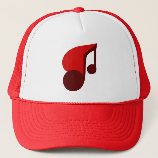 Music Note Baseball Hat - Petten - Unisex Petten (Voorkant)