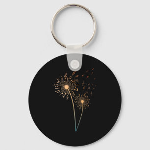 Music Note Design voor Mannen Vrouwen Muziek Docen Sleutelhanger