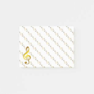 Music Note Gold