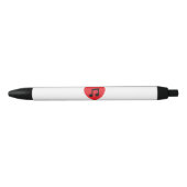 Music Note Heart Pen (Voorkant)