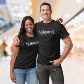 Music Note Heart Shirt - Piano & Music Lover Gift