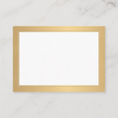 Music Note Kaart met reliëf Treble Clef Notitiekaartje (Achterkant)