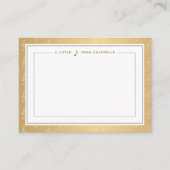 Music Note Kaart met reliëf Treble Clef Notitiekaartje (Voorkant)