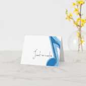 Music Note-kaarten Kaart (Gele Bloem)