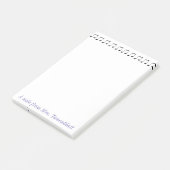 Music Note Pad (Schuin)