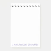 Music Note Pad  (Voorkant)