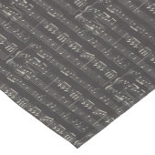 Music Note Pattern Music Theme Table Runner Korte Tafelloper (Hoek)
