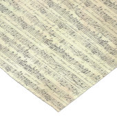 Music Note Pattern Music Theme Table Runner Korte Tafelloper (Hoek)