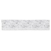 Music Note Pattern Music Theme Table Runner Korte Tafelloper (Horizontaal)