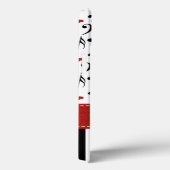 Music Note Piano Case-Mate iPhone Case (Achterkant / Rechts)