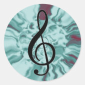 Music Note Sticker (Voorkant)
