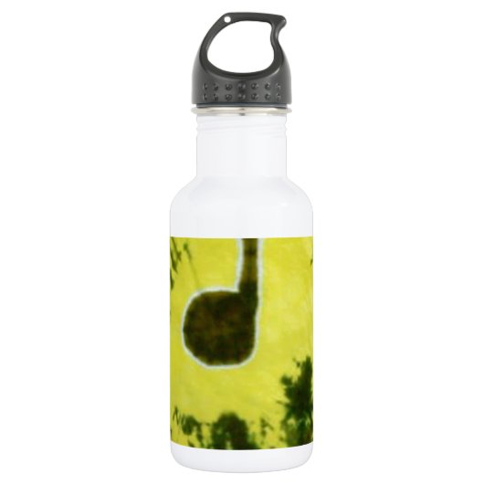 Music Note Tie Dye Waterfles (Voorkant)