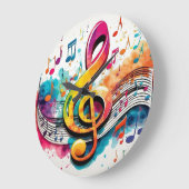 Music Notes Grote Klok (Hoek)