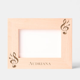 Music Notes Personalized Gegraveerde Lijstjes