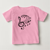 Music Notes Ruffle Tutu (Voorkant)