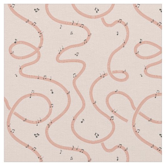 Music Notes Sign additional Pink Stof (Close Up)