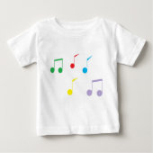 Music Notes Toddler Long Sleeve T-shirt (Voorkant)