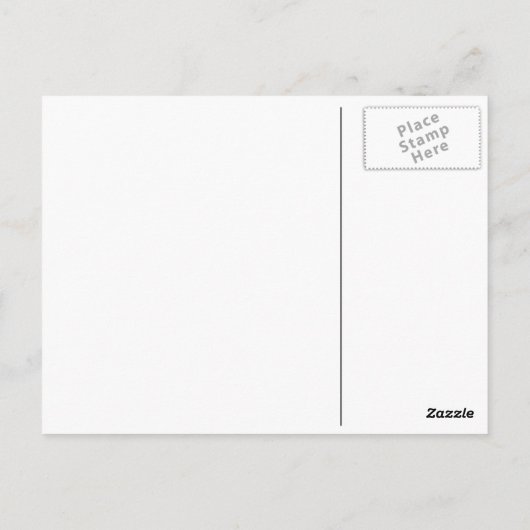 Music Notes with quote on. Briefkaart (Achterkant)