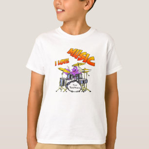 Music Octopus  Kinder T-shirt