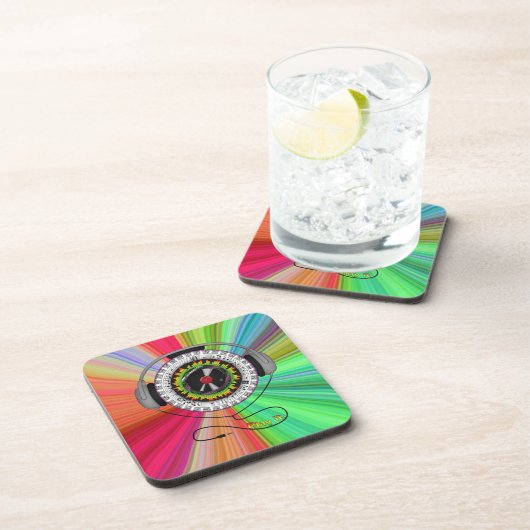 Music of Life Square Onderzetter (Rechterzijde)