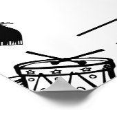 Music-offerte Poster (Hoek)