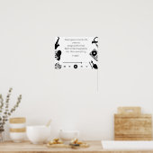 Music-offerte Poster (Keuken)