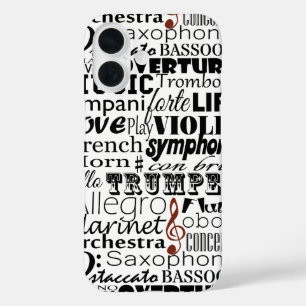 Music Orchestra iPhone 16 Hoesje
