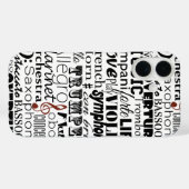 Music Orchestra Case-Mate iPhone Case (Achterkant (horizontaal))