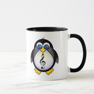 Music Penguin Treble Clef Mok