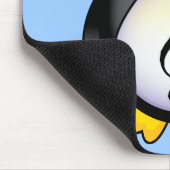 Music Penguin Treble Clef Muismat (Hoek)