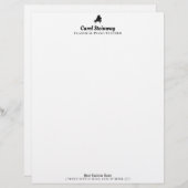 Music Piano Briefhoofd (Voorkant / Achterkant)