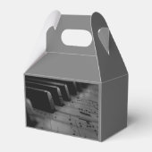 Music Piano Keys Bedankdoosjes (Achterkant)