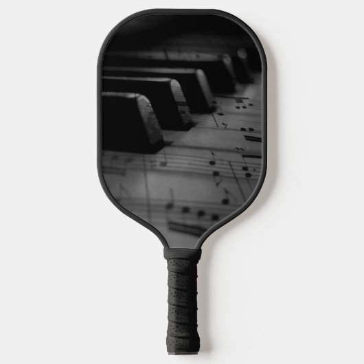 Music Piano Keys Pickleball Paddle (Voorkant)
