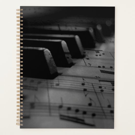 Music Piano Keys Planner (Voorkant)