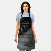 Music Piano Keys Schort (Gedragen)