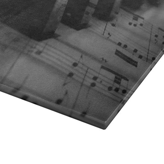 Music Piano Keys Snijplank (Hoek)