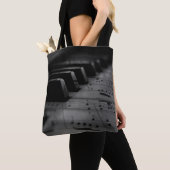 Music Piano Keys Tote Bag (Dichtbij)